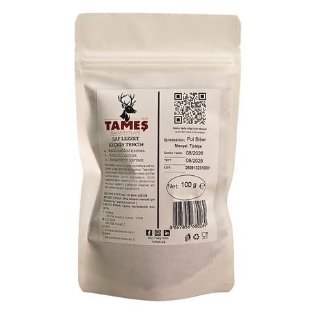 Tameş Baharatları Pul Biber 100 gr