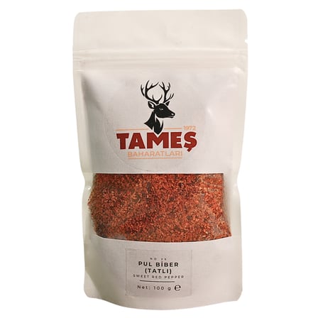 Tameş Baharatları Pul Biber Tatlı 100 gr