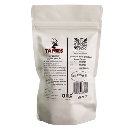 Tameş Baharatları Soda Bikarbonat 250 gr