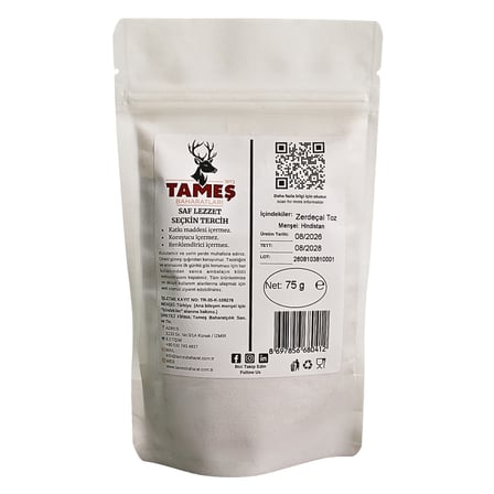 Tameş Baharatları Zerdeçal Toz 75 gr