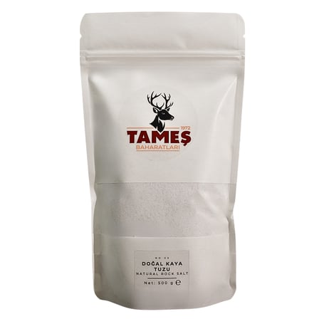 Tameş Baharatları Doğal Kaya Tuzu 500 gr