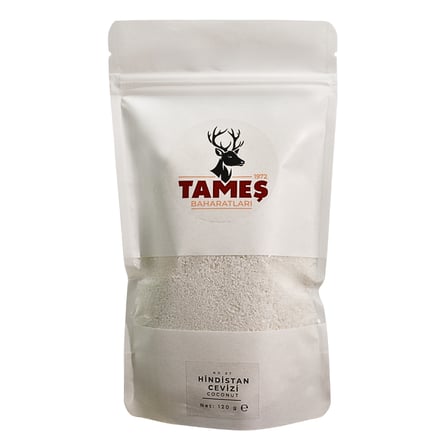 Tameş Baharatları Hindistan Cevizi 120 gr - Rendelenmiş