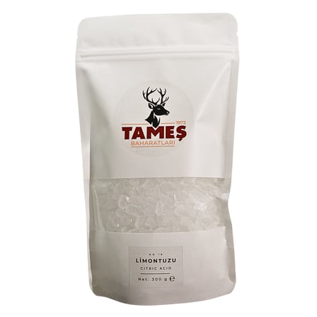 Tameş Baharatları Limontuzu 300 gr - Granür