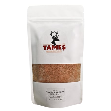 Tameş Baharatları Tavuk Baharat Karışımı 200 gr
