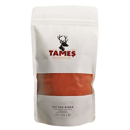 Tameş Baharatları Toz Biber Acı 200 gr