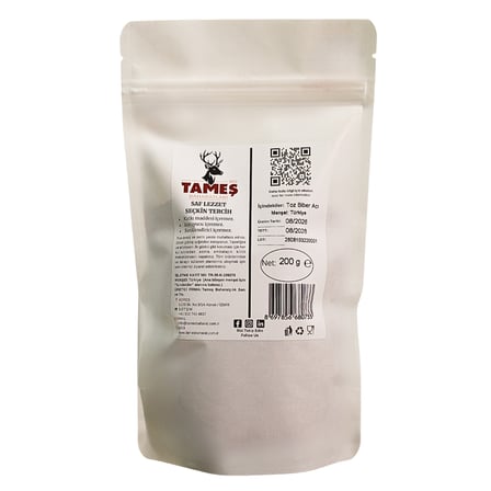 Tameş Baharatları Toz Biber Acı 200 gr