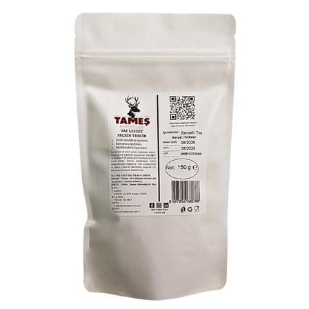 Tameş Baharatları Zencefil Toz 150 gr