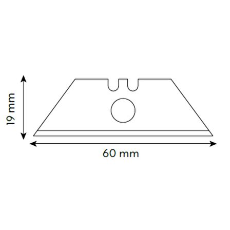 VIP-TEC Profesyonel Güvenlikli/Halıcı Metal Maket Bıçağı