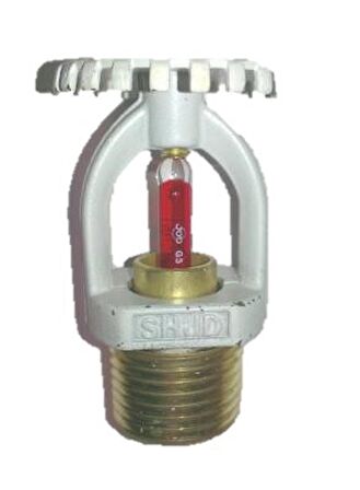 UL DİK UP TİP YANGIN SPRİNKLER BEYAZ  68 C KIRMIZI 1/2 SR