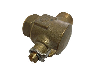KOMBİ VANASI 1/2’’( 1/2 REKOR-1/2 DİŞLİ ) KÖŞE KULPSUZ SU İÇİN