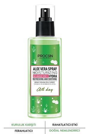 Aloevera Ferahlatıcı Nemlendirici Hydra Mist Spray 100 ML