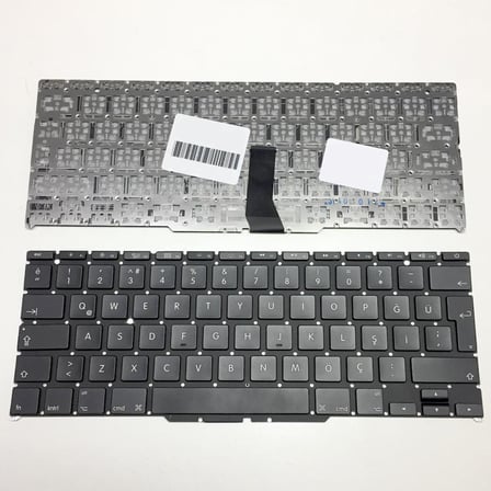 Apple Macbook Air 11.6 A1370 A1406 A1465 2011-2013 Notebook Klavyesi (Siyah TR) B.Enter
