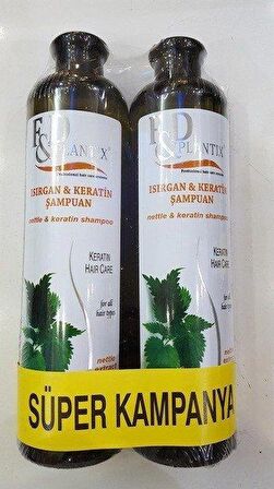 Plantix Isırgan ve Keratin Şampuan 700 ml 2li