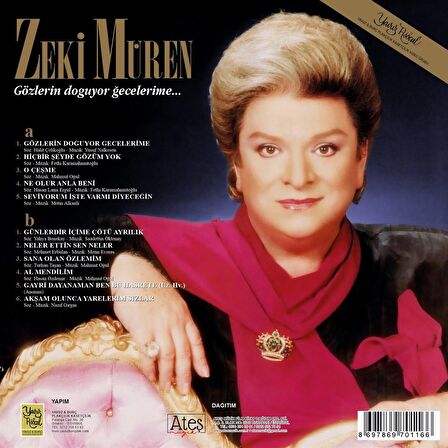 Zeki Müren- Gözlerin Doğuyor Gecelerime  (Plak)  