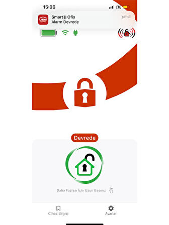 Desi Alarm Midline Smart Akıllı Hırsız Alarm Sistemi + Keypad (Wifi-Ble-Uygulama ile Kullanım)