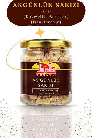 Akgünlük Sakızı 100 gram Ak Günlük Reçine Günlük Bitkisi Sığla Sakızı Boswellia Serrata