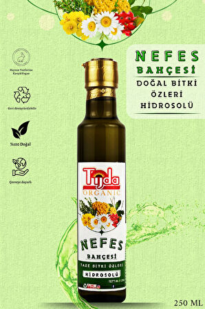 Nefes Bahçesi Doğal Bitki Özleriyle Zenginleştirilmiş Ferahlatıcı Bitkisel Karışım 250ml