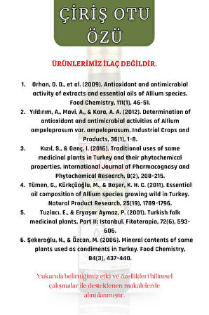 Çiriş Otu 250 ml Gulik otu Asphodelus aestivus L.