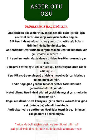 Aspir Otu Özü 250 ml Carthamus tinctorius