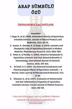 Arap Sümbülü Özü 250 ml Dağ Sümbülü Muscari