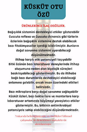 Küsküt Otu Özü 250 ml Altın iplik Saçotu Cuscuta