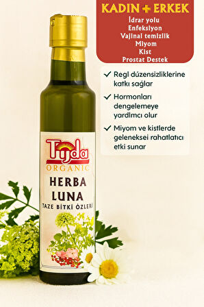 Herba Luna Kadın-Erkek , Vajinal temizlik Miyom Kist Destek 250 ml