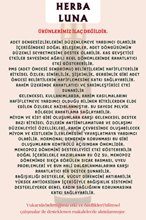 Herba Luna Kadın-Erkek , Vajinal temizlik Miyom Kist Destek 250 ml