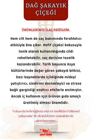 DAĞ ŞAKAYIK ÇİÇEĞİ ÖZÜ AYI GÜLÜ 250 ML Paeonia mascula