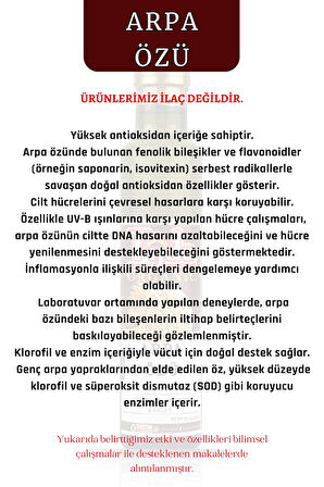 Arpa Özü 250 ml Hordeum Vulgare