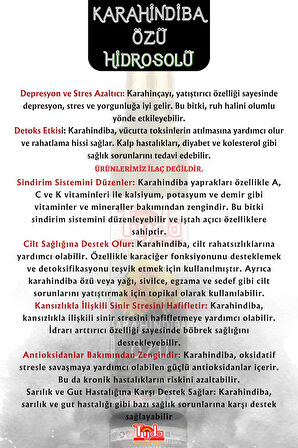Karahindiba Otu ve Kökü Özü (TARAXACUM OFFİCİNALE) 250 ml %100 Saf