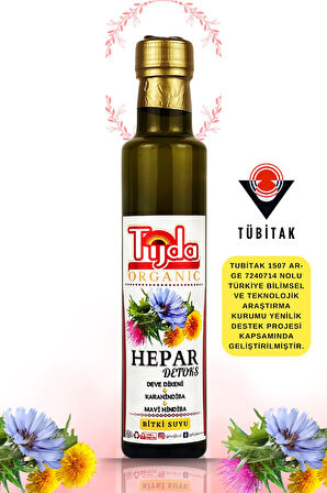 HEPAR DETOX DEVE DİKENİ KARAHİNDİBA MAVİ HİNDİBA ÖZÜ HİDROSOLÜ 250 ML %100 SAF