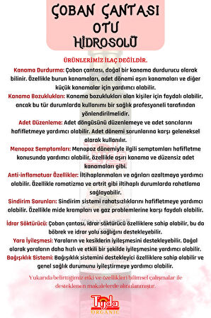 Çoban Çantası Özü (Capsella bursa-pastoris (L.) Medikus) 250 ml