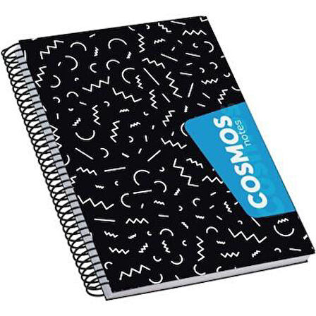 MİKRO DEFTER 17X24 BLACK ÇİZGİSİZ 120 YAPRAK