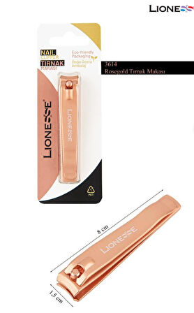 Lionesse Rose Gold Tırnak Makası - 3614