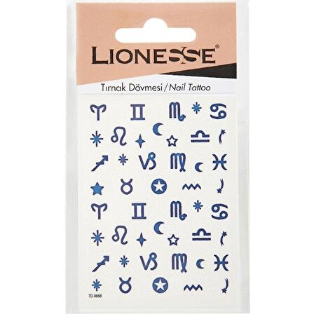 Lionesse Tarko Lionesse Tırnak Dövmesi TD-0068