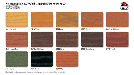 Düfa ART-TEX Renkli Şeffaf Ahşap Astar 8673 Antik Meşe 0.75 l