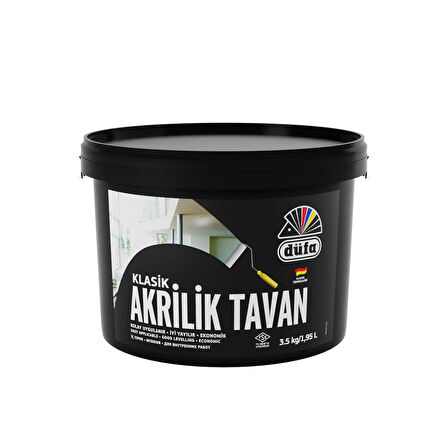 Düfa Akrilik Tavan Boyası Beyaz 3.5 kg