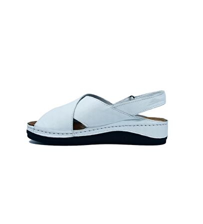 Janestt Kadın Hakiki Deri Sandalet 236-05-02