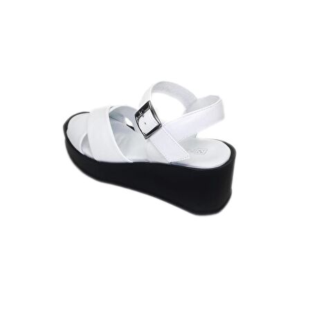 Janestt Kadın Deri Sandalet 146-4503