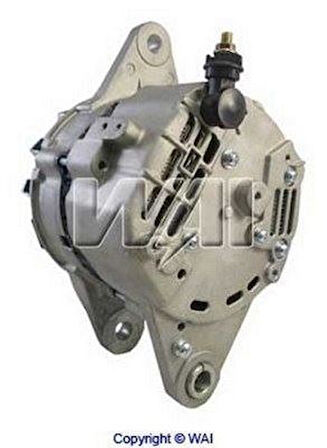 İs Makınası Truck Alternator 24v 50a Mitsubıshı Tip John Deere New Holland İsuzu Motorlu İs Makınası Hitachı 520 - Waı 12744n