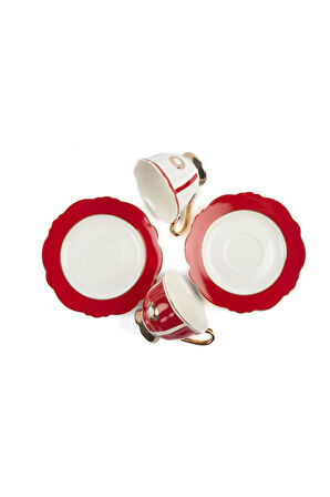 Mikasa Moor Bahia Kahve Takımı Kırmızı 90 Ml 341183