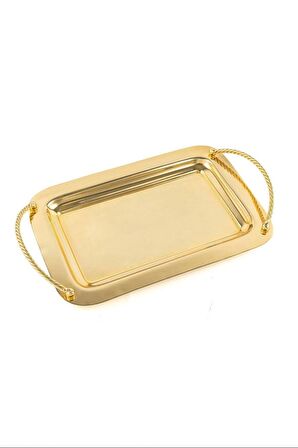 Mikasa Moor Gold Metal Tepsi 35x21x2cm