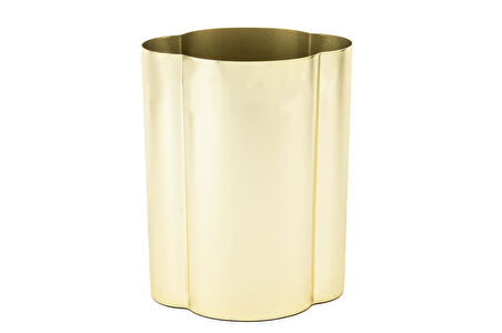 Mikasa Moor Gold Flower Metal Vazo 15x11x20cm