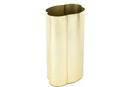 Mikasa Moor Gold Flower Metal Vazo 15x11x20cm