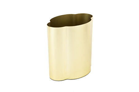 Mikasa Moor Gold Flower Metal Vazo 15x11x15cm