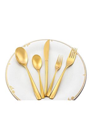 Mikasa Moor Brillante Gold 30 Parça Çatal Kaşık Bıçak Seti
