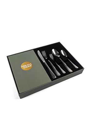Mikasa Moor Brillante Gold 30 Parça Çatal Kaşık Bıçak Seti