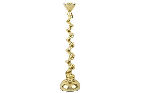 Mikasa Moor Twist Gold Metal Mumluk 9x35cm