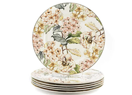 Mikasa Moor Floral Land 6lı Servis Tabağı 27cm P366.383589