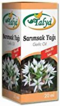 Sarımsak Yağı (GARLİC OİL), Soğuk Sıkım, %100 Saf Ve Doğal, Saç Dökülmeleri Için, 20 ml